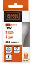 Kit 40 Lâmpada Led 9w Bulbo Soquete E27 Bivolt Casa Comércio - Black+Decker