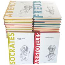 Kit 40 Livros Filosofia Descobrindo A Filosofia - Pascal, Voltaire, Erasmo, Rawls, Gramsci E Althusser, Arendt, Popper E