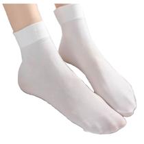 kit 40 Pares Meias Social Fina Soquete Feminina confortável
