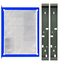 Kit 40 pastas Azul + 8 suportes Isoflex Kit 40 pastas Azul + 8 suportes Isoflex