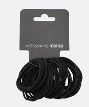 Kit 40 Peças Elásticos De Cabelo Infantil Marisa Preto-05081 Kit 40 Peças Elásticos De Cabelo Infantil Marisa Preto-05081