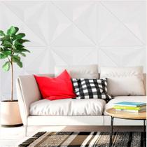 KIT 40 PLACAS 3D 50x50 cm PVC ***COM ADESIVO*** -
