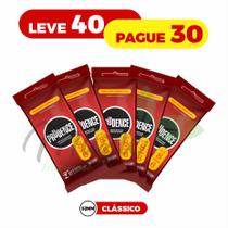 Kit 40 Preservativos Camisinha Tradicional Lubrificado Prudence c/ 8un cada Embalagem Kit 40 Preservativos Camisinha Tradicional Lubrificado Prudence c/ 8un cada Embalagem