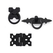 Kit 40 Puxadores Argola + 40 Puxadores Losango + 60