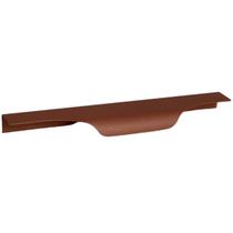 Kit 40 Puxadores Wave Cava Alumínio Cobre 180mm - Aluminium Decor