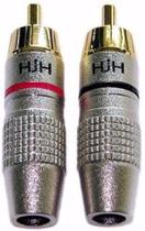 Kit 40 Rca Hr009 ( Par Vermelho E Preto ) - HJH