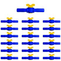 Kit 40 Registros de União de 3/4 com Grapa e Sem Anilhas