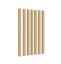 Kit 40 Ripas 5x100 em MDF CRU 3MM Painel SHIPLAP Ripado Kit 40 Ripas 5x100 em MDF CRU 3MM Painel SHIPLAP Ripado