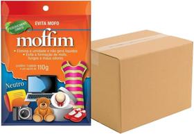 Kit 40 Sachê Antimofo Desumidificador Moffim Guarda-Roupa Armário Gaveta Closets Ambiente Úmido