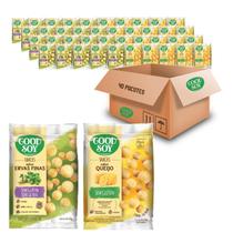 Kit 40 Snacks Goodsoy Ervas Finas (20X) Queijo (20X) 25G