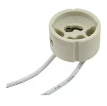 Kit 40 Soquete De Porcelanato Gu10 Mr16 Com Rabicho Kit 40 Soquete De Porcelanato Gu10 Mr16 Com Rabicho