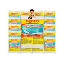 Kit 40 Tablete Pastilha Pedra Cl Estabilizado Genclor T-200 Genco