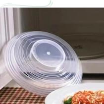 Kit 40 Tampas de Microondas Bpa Free Protetora Alimentos