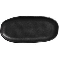 Kit 40 Travessas Rasas Sushi 16x8cm Orgânico Preto Matte Res Kit 40 Travessas Rasas Sushi 16x8cm Orgânico Preto Matte Res
