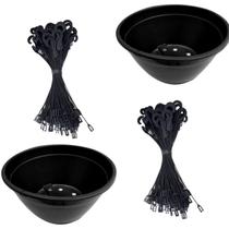 Kit 40 Vasos Cuia 21+40 Alça Haste P/ Pendurar Vasos Plantas Kit 40 Vasos Cuia 21+40 Alça Haste P/ Pendurar Vasos Plantas