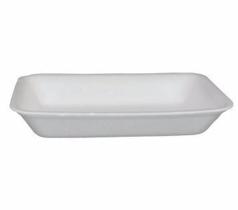 Kit 400 Bandeja De Isopor Branca - B02 Funda 21X14X2,8Cm