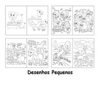 Kit 400 Desenhos para Colorir e Pintar