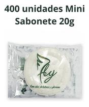 Kit 400 Mini Sabonete 20g Pousada Hotel Motel Airbnb Doação - Fly