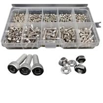 Kit 400 parafusos hexagonos allen m2 / m3