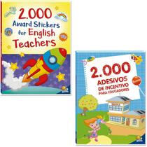 Kit 4000 Adesivos para Professores Award Stickers for English Teachers Incentivo para Educadores - Todolivro
