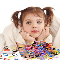 Kit 4000 Elásticos Liga Liguinha De Cabelo Colorido Penteado Infantil