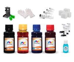 Kit 400ml De Tinta Compatível Para HP 1015 662 Kit 400ml De Tinta Compatível Para HP 1015 662