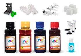 Kit 400ml de Tinta Compatível Para HP F4280 F4480 C4680 D110 60XL