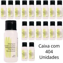 Kit 404 Un De Shampoo Condicionador 2 em 1 Realgems Em Frasco De 25ml Para Hotel e Pousada