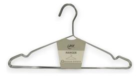 Kit 40x Cabides Ganhco De Roupas Aço Cromado Com Cavas Kit 40x Cabides Ganhco De Roupas Aço Cromado Com Cavas