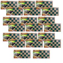 Kit 40x Jogos Tradicionais em Madeira Xadrez Escolar Xalingo 6008.7