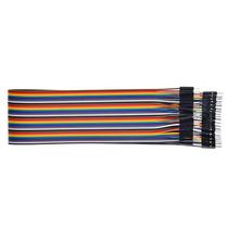 Kit 40x Jumper Dupont Arduino Macho Femea M-F 30cm NFe