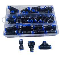 Kit 42 conectores pneumaticos bico compressor conexao rapida Kit 42 conectores pneumaticos bico compressor conexao rapida