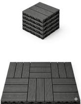 KIT 44 Peças Deck Modular Plástico 30x30 -