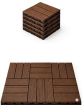 KIT 44 Peças Deck Modular Plástico 30x30 -