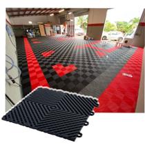 Kit 44un Estrado Plástico Modular 33x33 Garagem Automotiva Kit 44un Estrado Plástico Modular 33x33 Garagem Automotiva