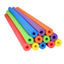 Kit 45 Boia Piscina Flutuador Macarrão Com Furo Espaguete Kit 45 Boia Piscina Flutuador Macarrão Com Furo Espaguete