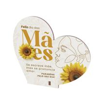 Kit 45 Coração MDF Homenagem Amor Especial Mães
