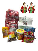 Kit 450 Doces Sortidos Cosme E Damião Monta 50 Saquinhos Kit 450 Doces Sortidos Cosme E Damião Monta 50 Saquinhos