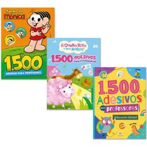 Kit 4500 Adesivos para Professores: Turma da Mônica + Ovelha Rosa e Amigos + Educação Infantil Kit 4500 Adesivos para Professores: Turma da Mônica + Ovelha Rosa e Amigos + Educação Infantil