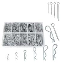 Kit 458 Grampos R Travas Pinos Contrapino Engate Eixo Clipes