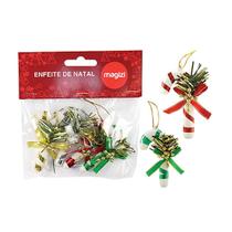 Kit 48 Bengalas Colorida Pendente Enfeite De Natal Árvore Decoração