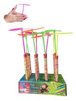 Kit 48 Brinquedos Giro Helice c/ Balinha Dia das Crianças