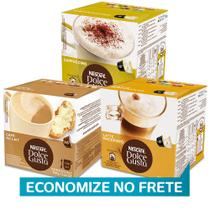 Kit 48 Cápsulas Nescafé Dolce Gusto Cappuccinos e Latte - Nestlé