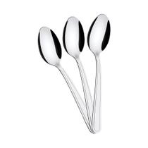 KIT - 48 Colheres de Sobremesa Búzios em Aço Inox CSIBAG - Tramontina