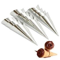 Kit 48 formas canudo canudinho para doces e salgados recheados em flandres