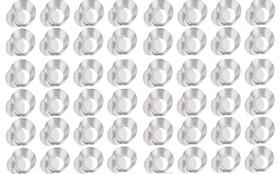 Kit 48 Formas Lisa Tortinha Torta Flanders Fundo Removível