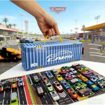 Kit 48 Mini Carrinhos Educativos Msp Kids Pista Container 164 Plástico AB Kit 48 Mini Carrinhos Educativos Msp Kids Pista Container 164 Plástico AB