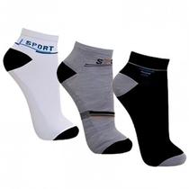 Kit 48 Pares Meia Masculino Cano Curto Sport Preço de Atacado