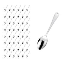 Kit 48 Pçs Colher Reforçada Inox Restaurante / Casa / Bar Kit 48 Pçs Colher Reforçada Inox Restaurante / Casa / Bar