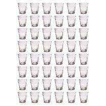 Kit 48 Peças Copo Shot Vidro Tequila Cachaça Bar 45ml Dose